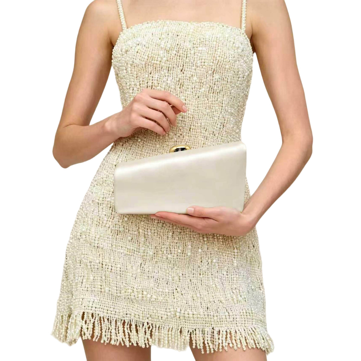 Purpose Clutch Silk Snow