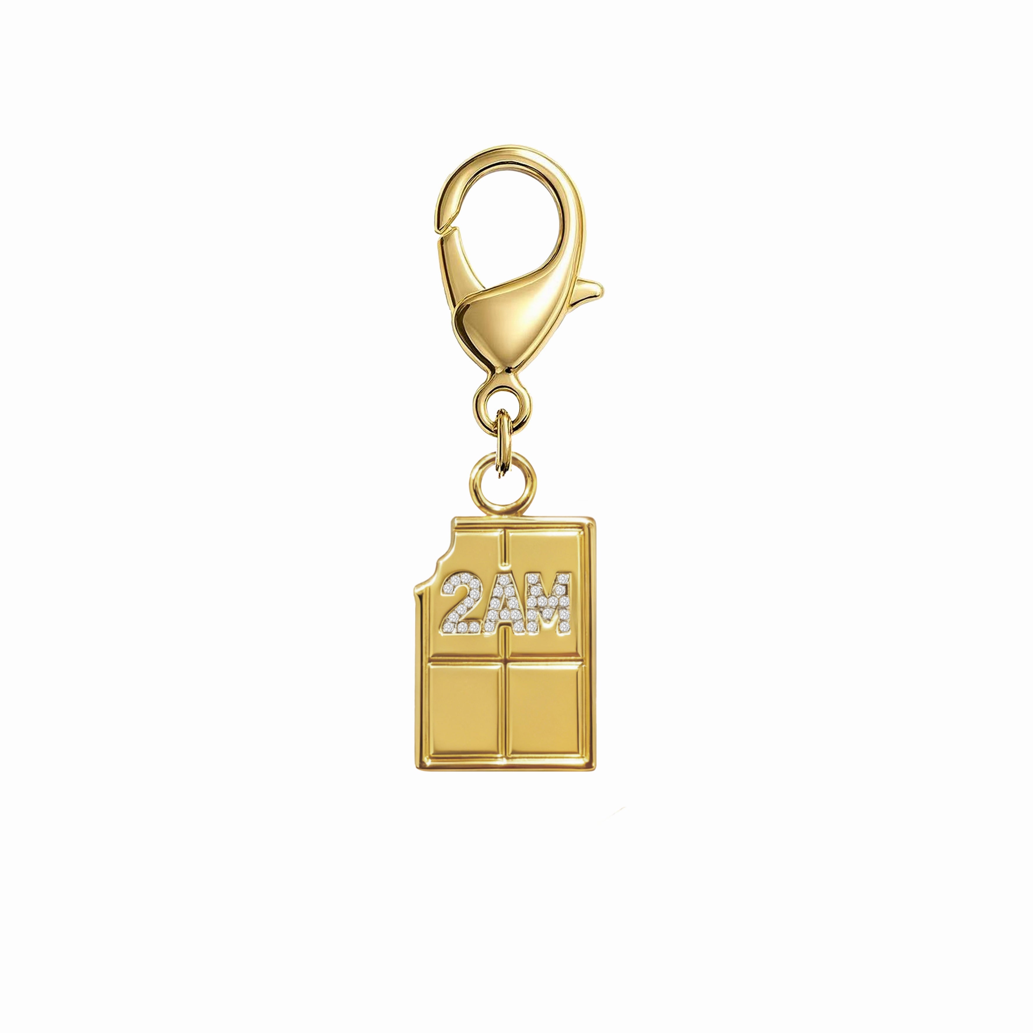 2AM Gold Charm