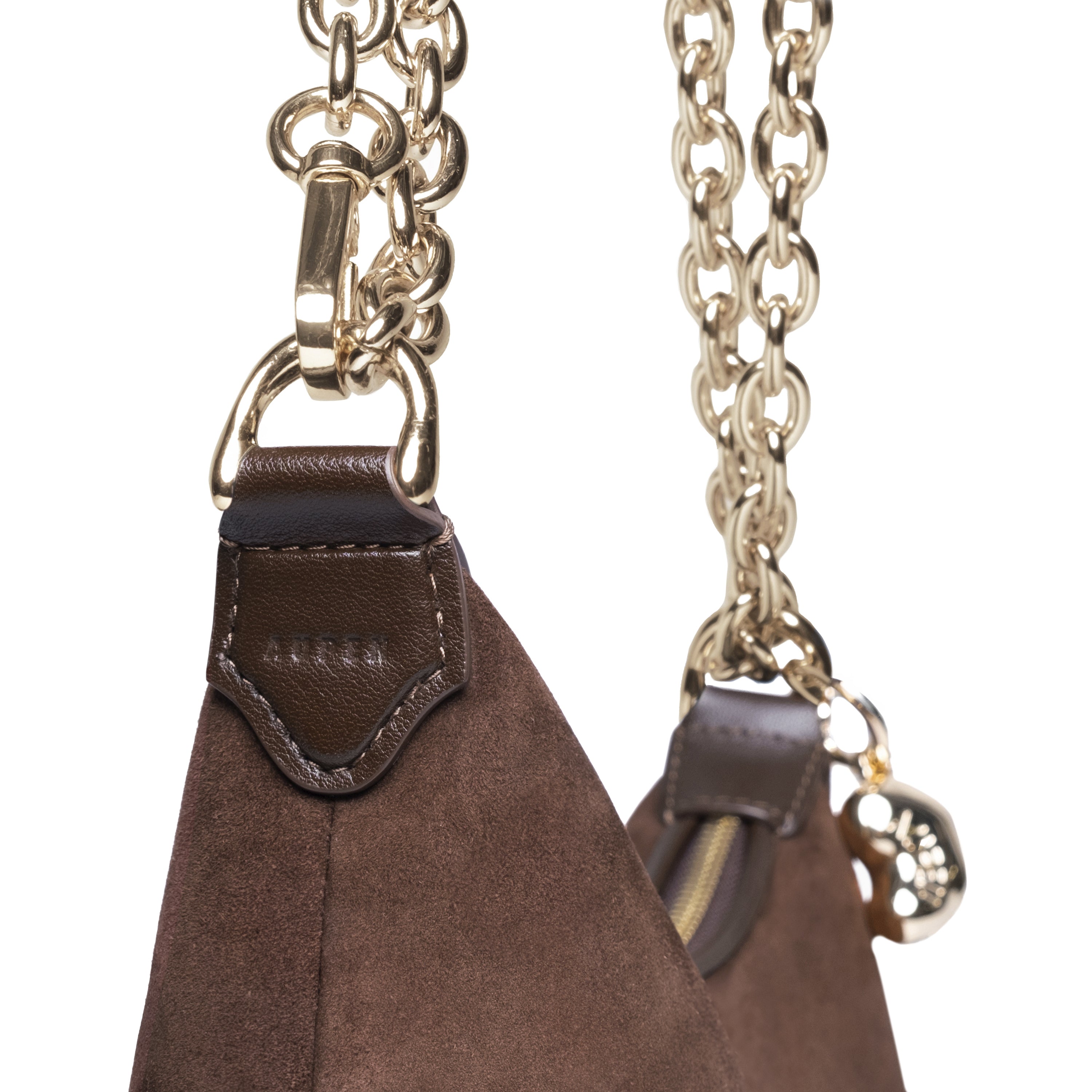 Nirvana Chain Suede Chocolate
