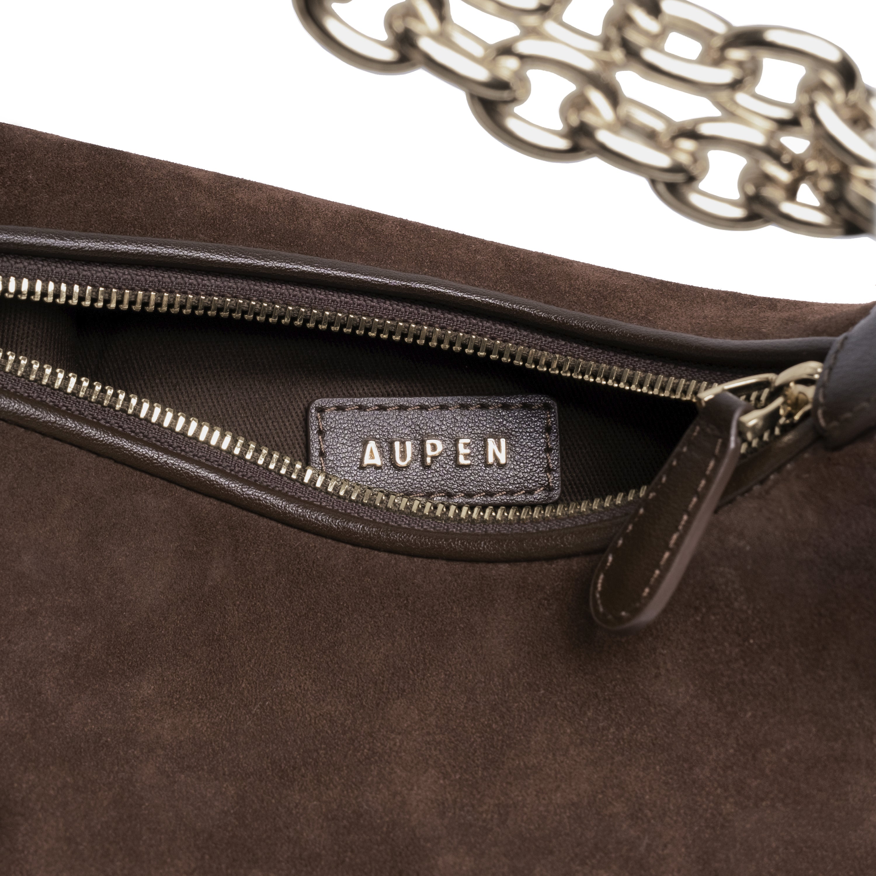 Nirvana Chain Suede Chocolate