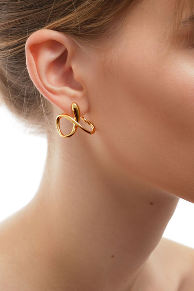 Estate Tiffany & Co. SS Infinity Earrings | Walter Bauman Jewelers