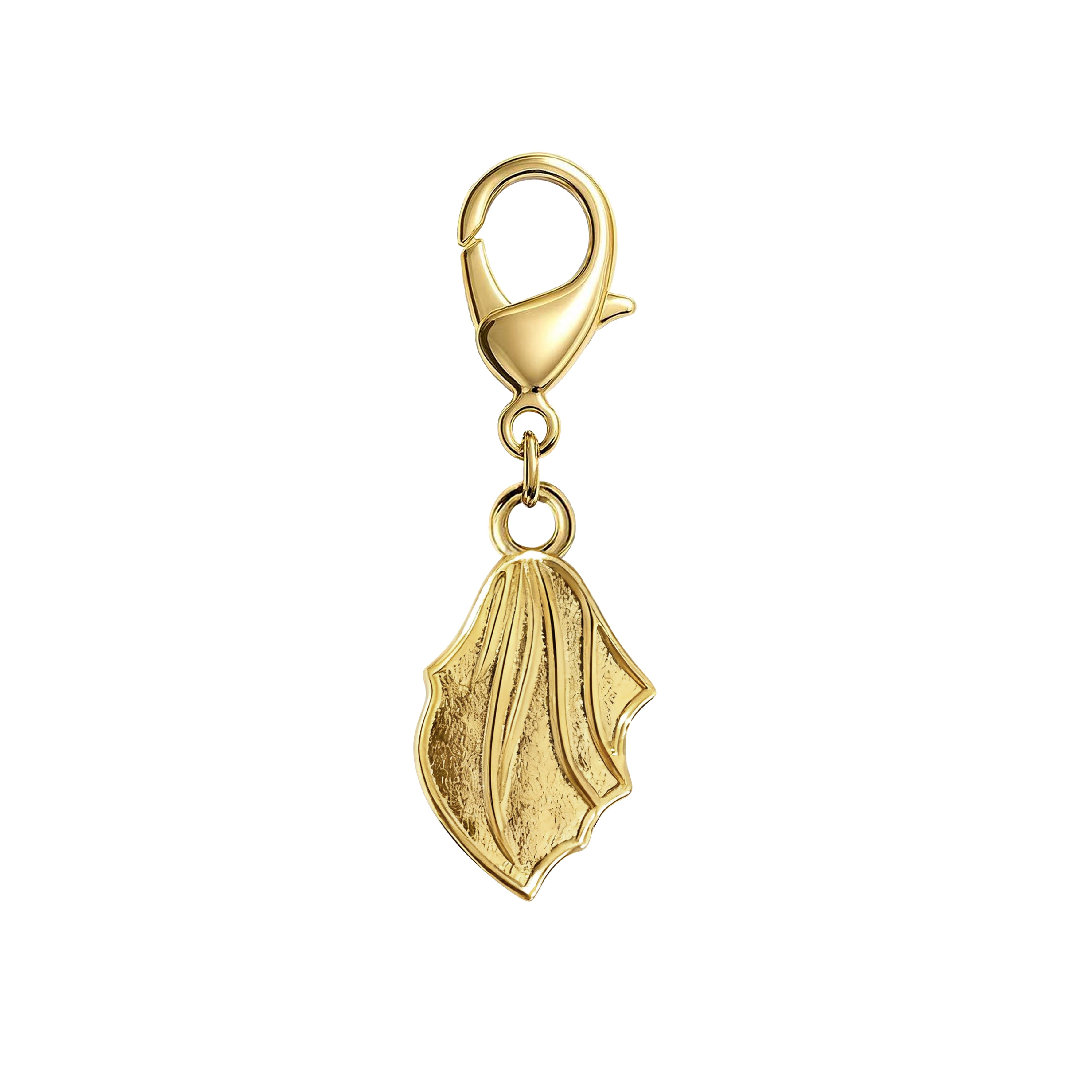 Wave Gold Charm